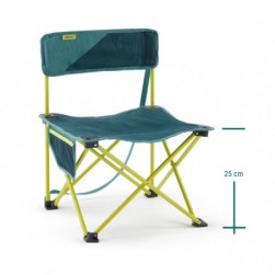 CHAISE BASSE PLIANTE DE CAMPING MH100 Jaune