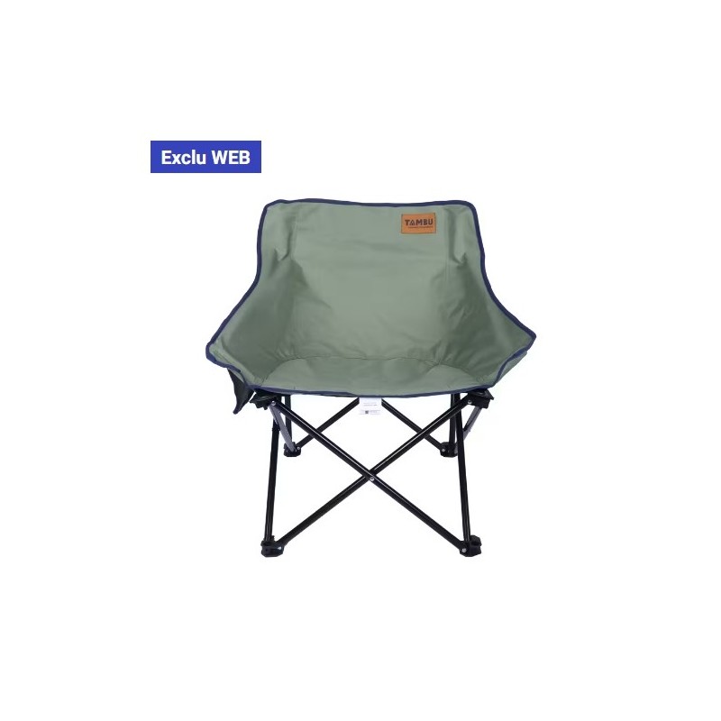 Chaise de camping TAMBU LAJA- Chaise pliante- Vert