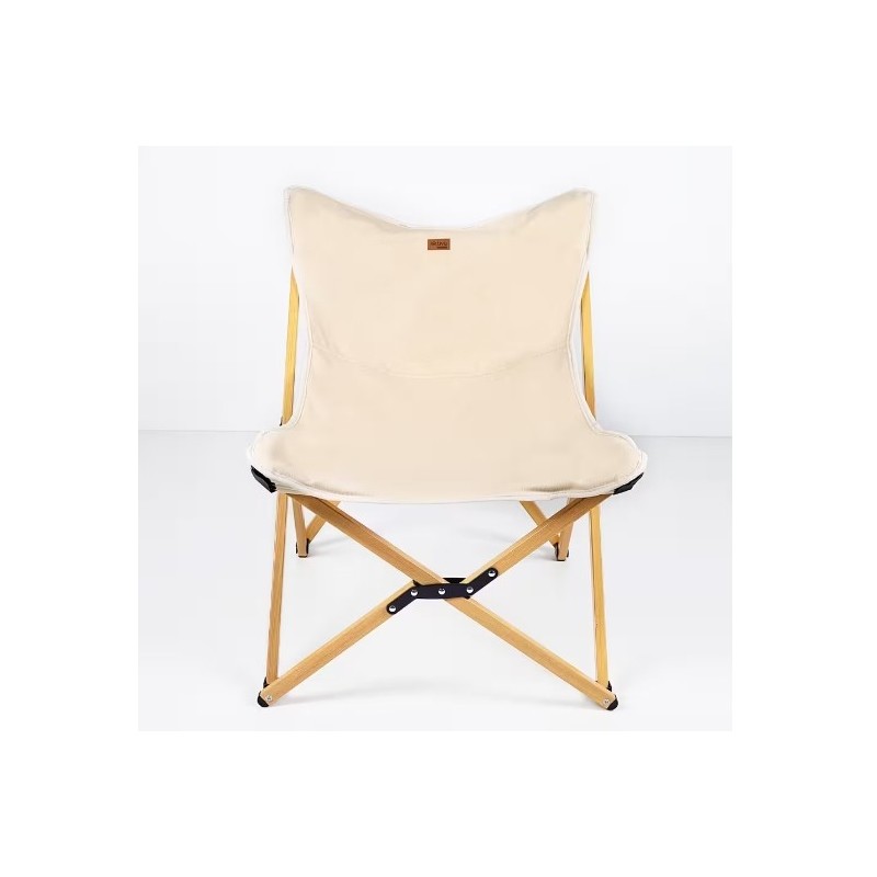 AKTIVE - Fauteuil Pliant Glamping avec Poignée et Sac de Transport