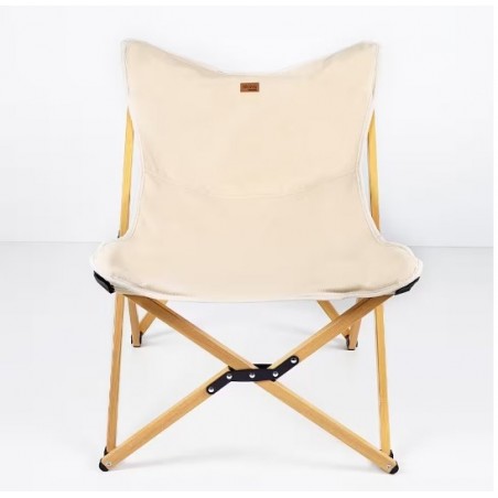 AKTIVE - Fauteuil Pliant Glamping avec Poignée et Sac de Transport