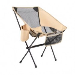 Chaise de Camping Compacte - Beige