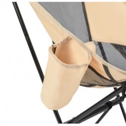 Chaise de Camping Compacte - Beige