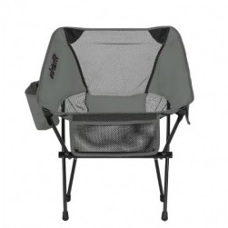 Chaise de Camping Compacte - Gris