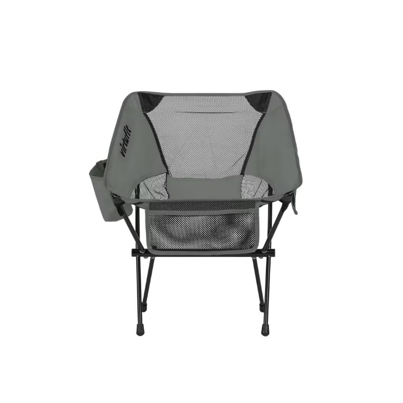 Chaise de Camping Compacte - Gris