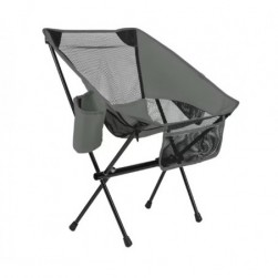 Chaise de Camping Compacte - Gris