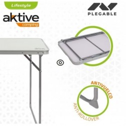 AKTIVE - Ensemble Table Pliante et 2 Chaises Pliantes