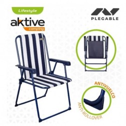 AKTIVE - Ensemble Table Pliante et 2 Chaises Pliantes