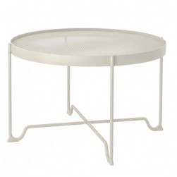 KROKHOLMEN Table basse, extérieur, beige, 73 cm