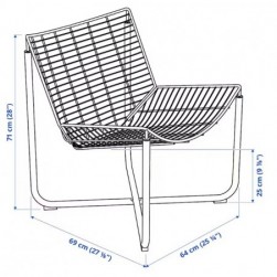 SKÅLBODA Fauteuil, orange