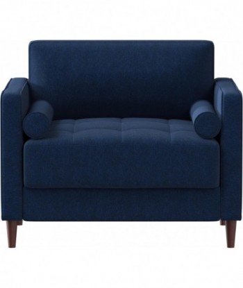 Fauteuil Lexington de Lifestyle Solutions, bleu marine