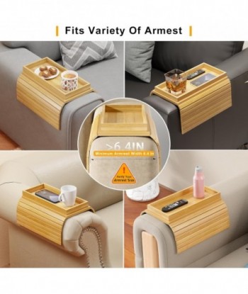 Plateau de table d'accoudoir